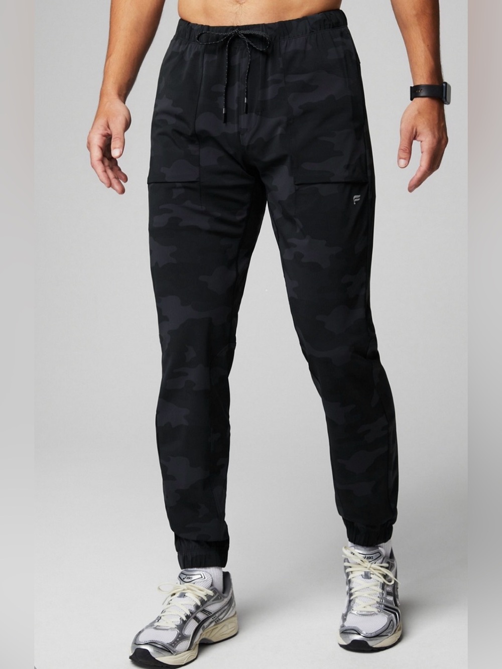 Fabletics The One Jogger Black Tactical Camo Medium NWT IN PKG